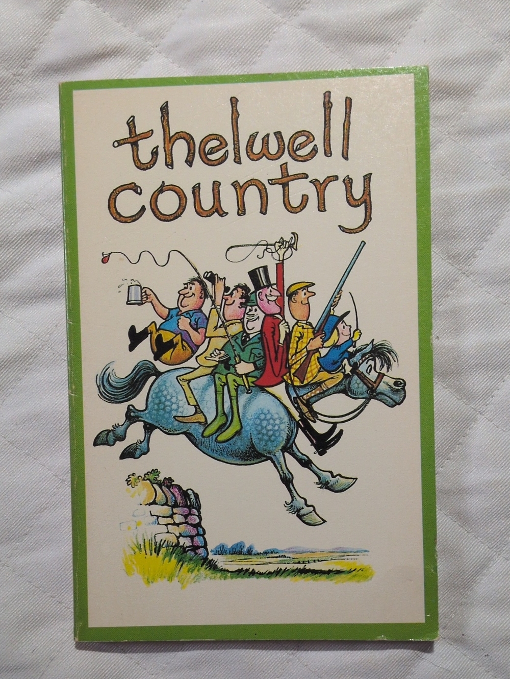 Vintage 1971 Thelwell Country Norman Thelwell E P Dutton 3rd Printing Fat Ponies